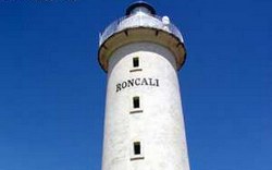 Lighthouse Roncali in Guanahacabibes Peninsula illuminating the end western of Cuba